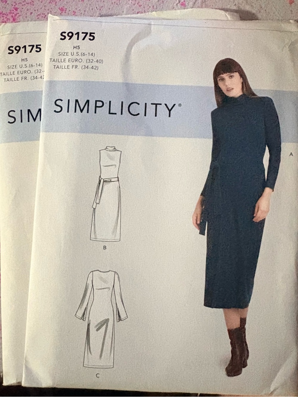 BN UNCUT SIMPLICITY 9199 H5 Dress Sewing Patterns